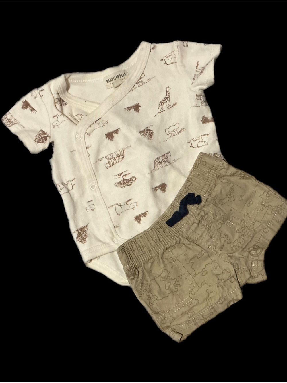 Infant Boys Safari 2 Piece Outfit Set 1112
